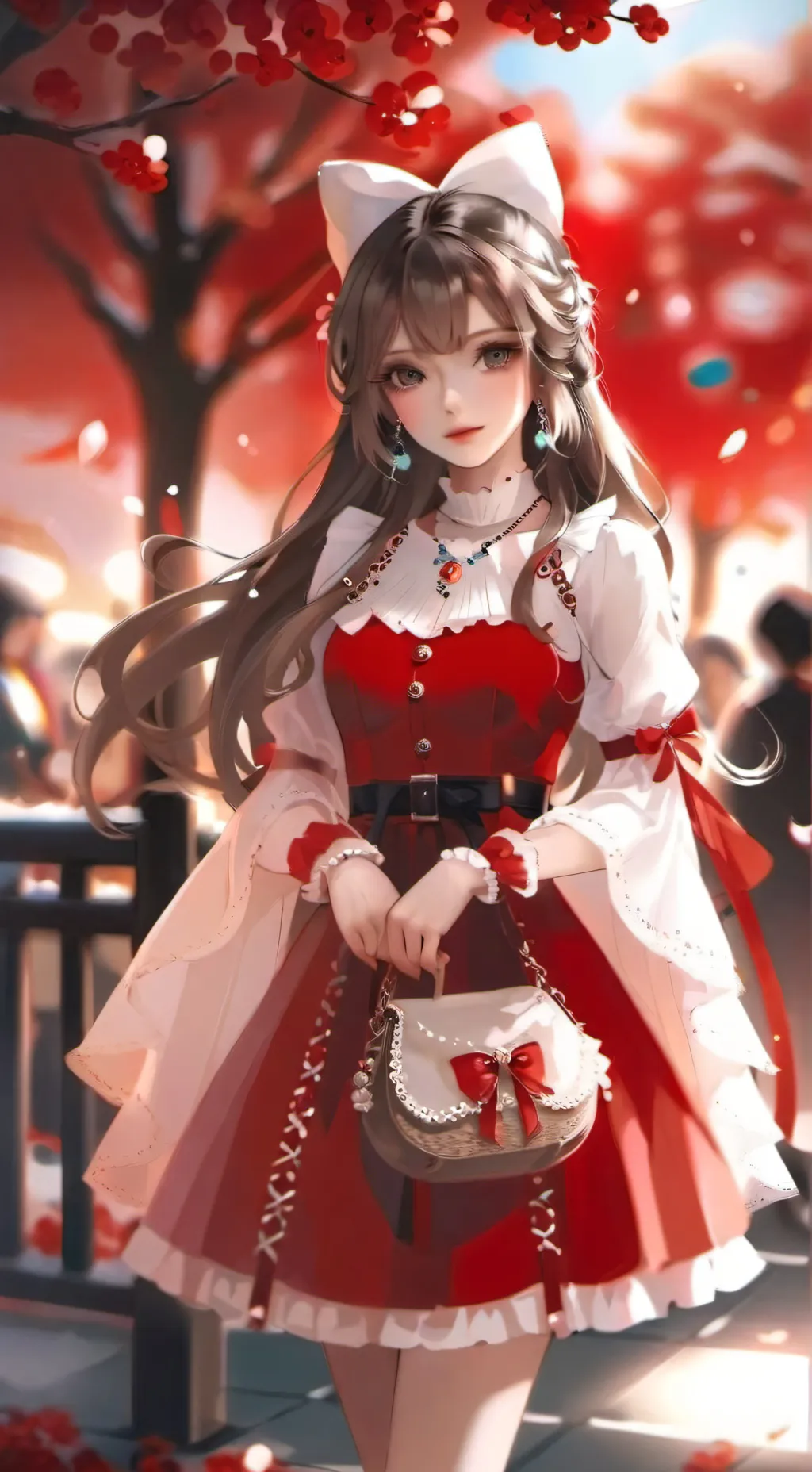 ai character: Aerith background