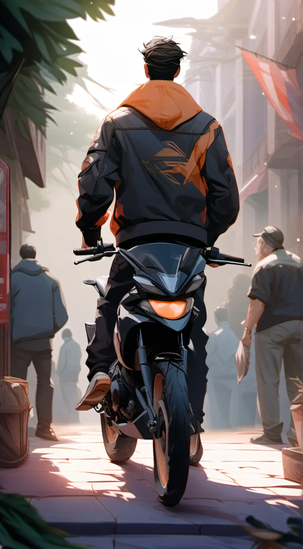 ai character: Asher background