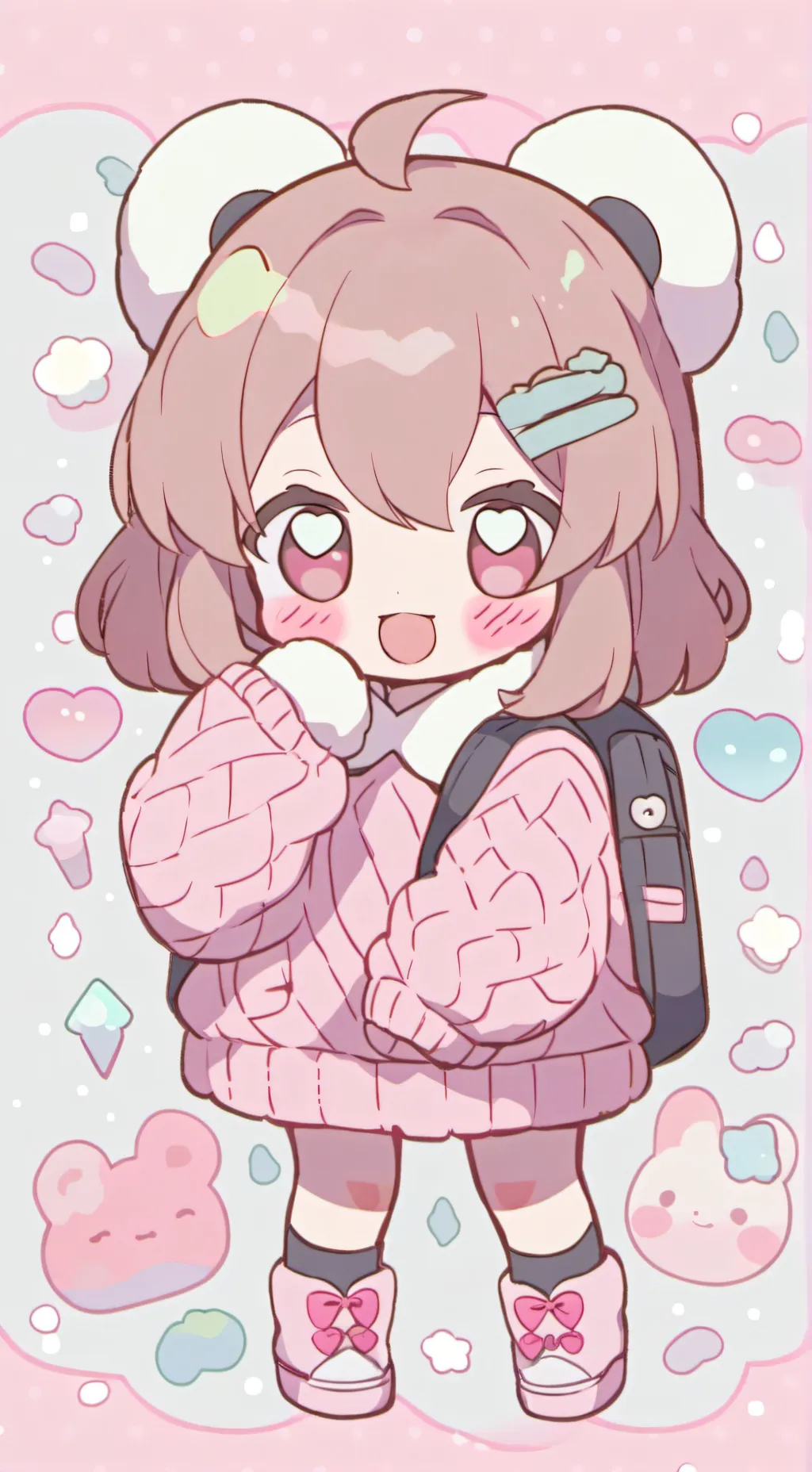 ai character: kawaiibeekim me background