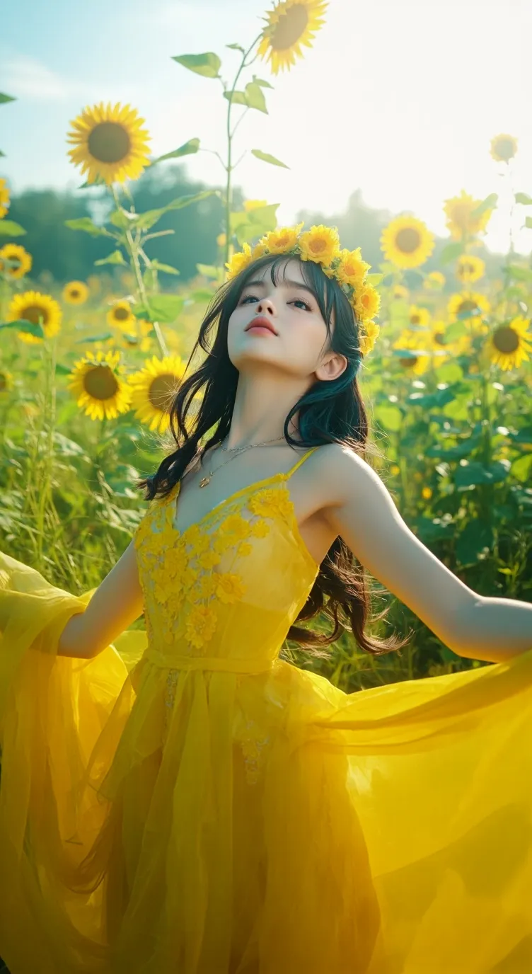 Talkie AI - Chat with Sunflower Queen