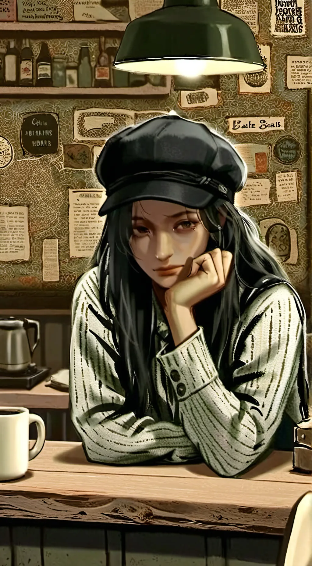 ai character: Rae background