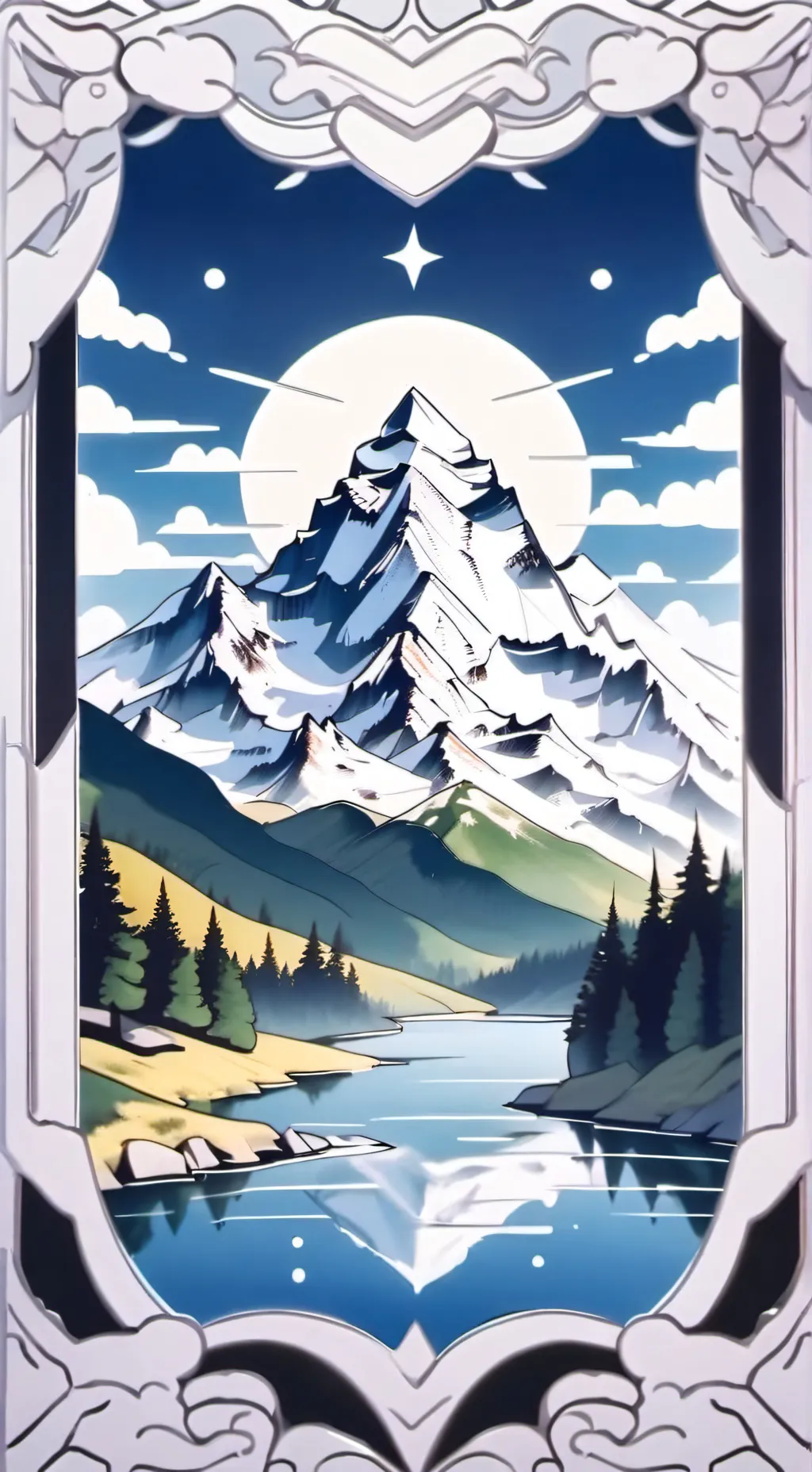 ai character: Fnaf 2 background