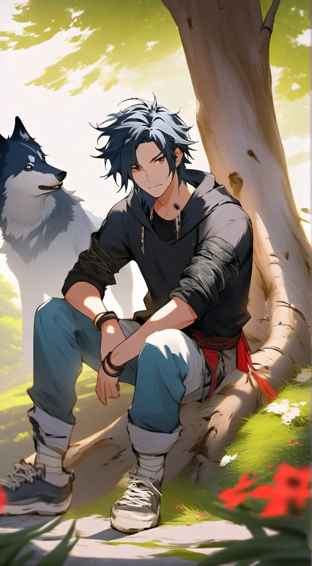 ai character: Forsaken lost background