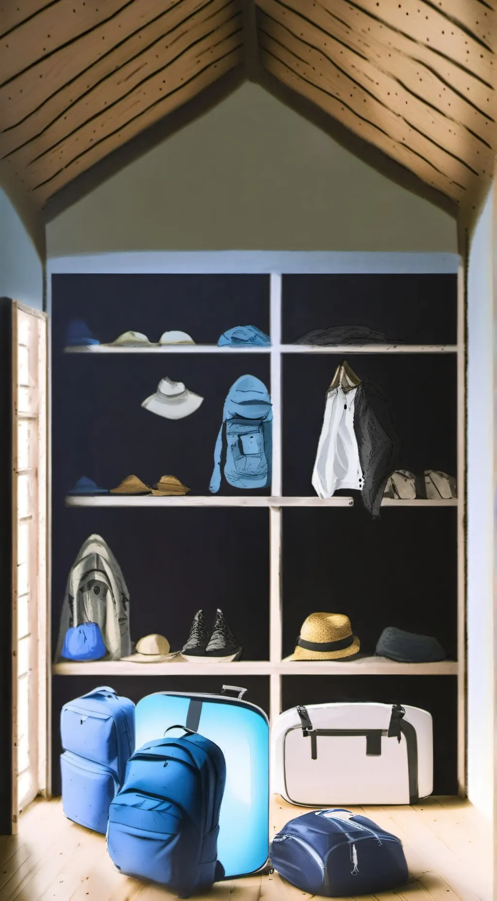 ai character: Summer  ✨⭐️🌸 background