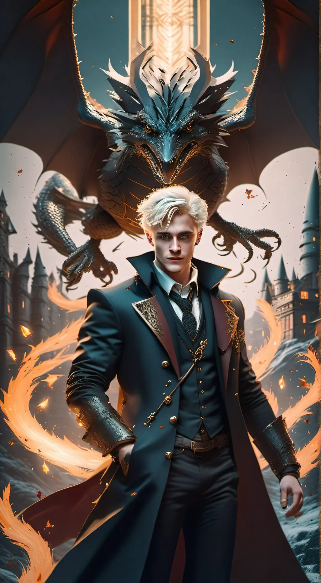 ai character: Harry potter background