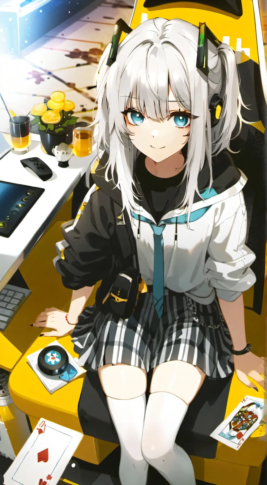 ai character: emily background