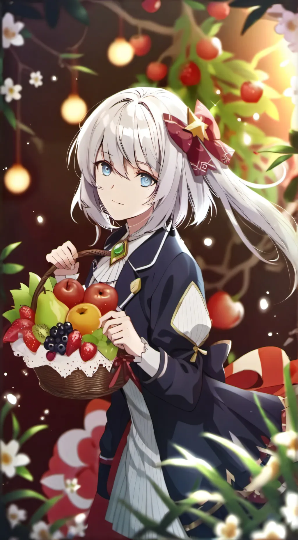 ai character: Fruit basket fav  background