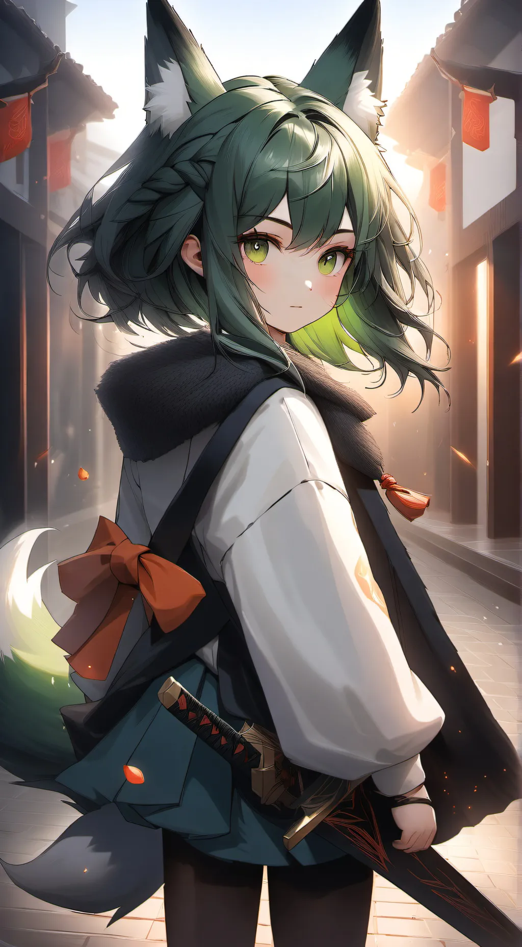 ai character: lAngel background