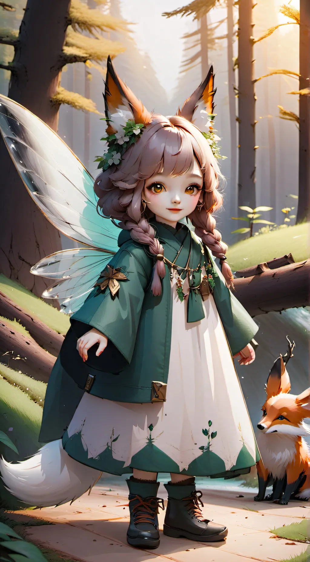 ai character: Holly background