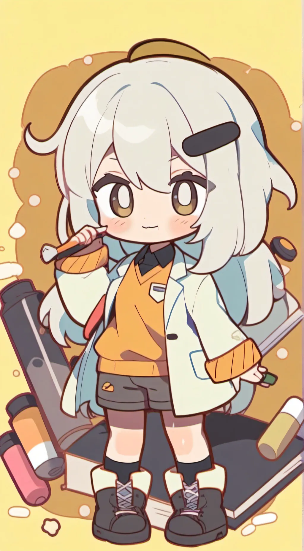 ai character: miss dd (my oc) background