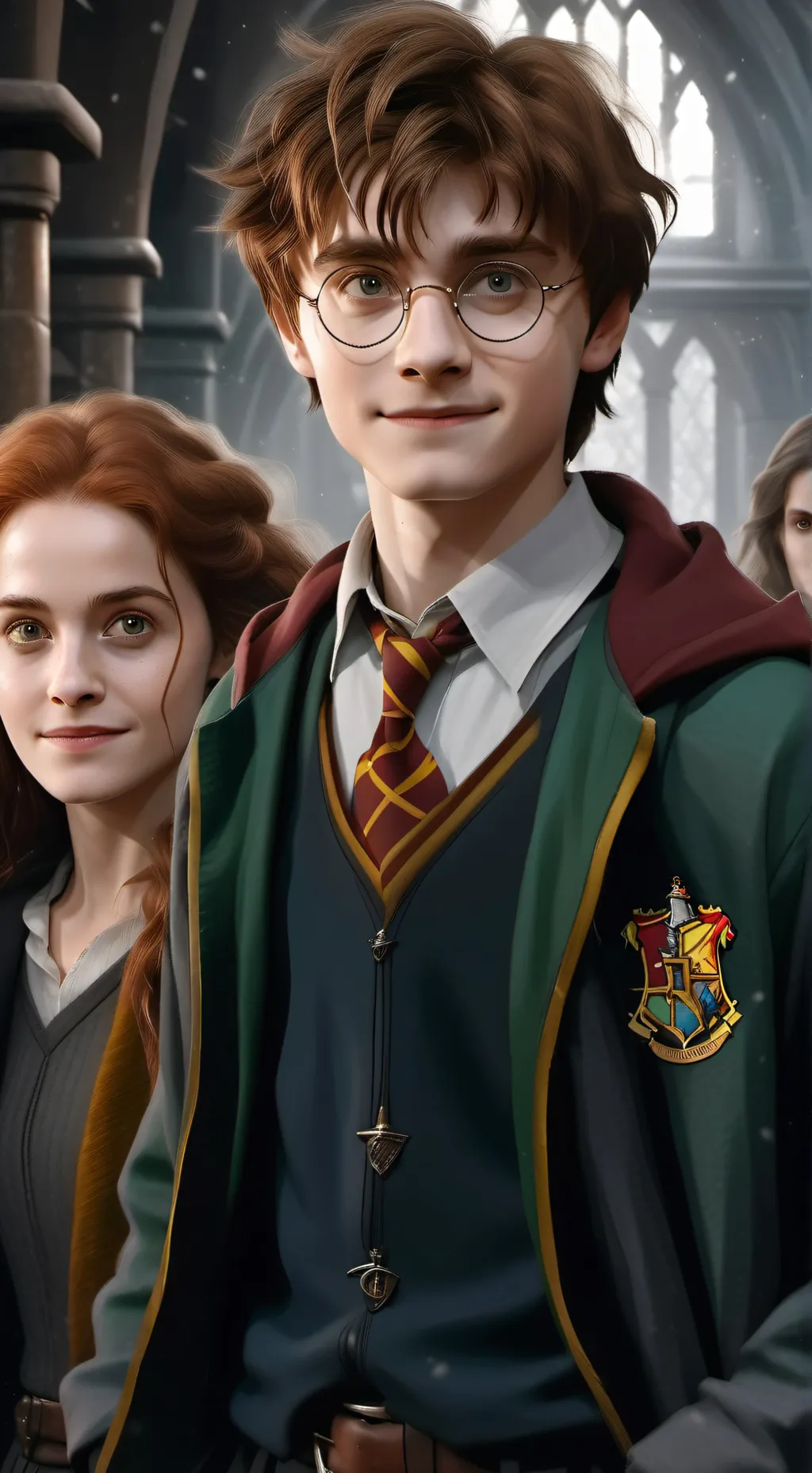 ai character: Hp background