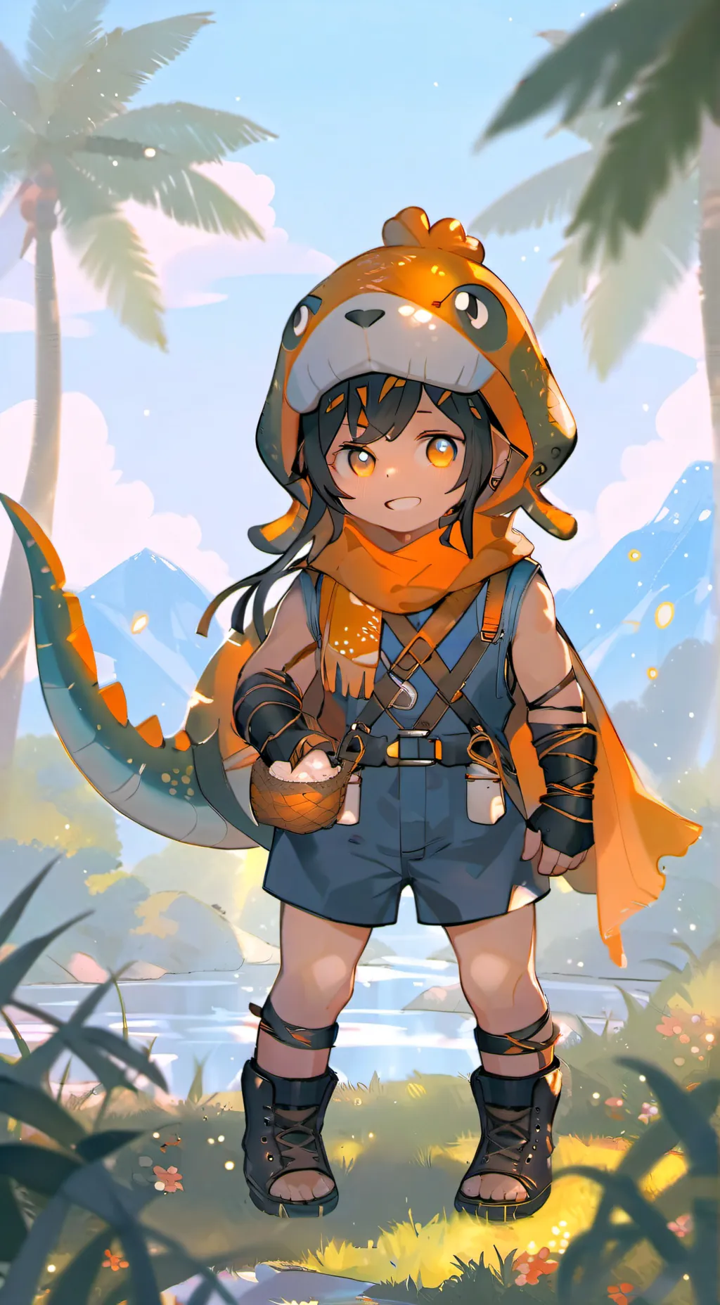 ai character: Evie background