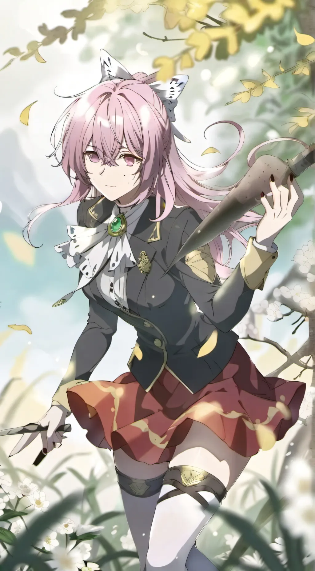 ai character: el primer héroe background