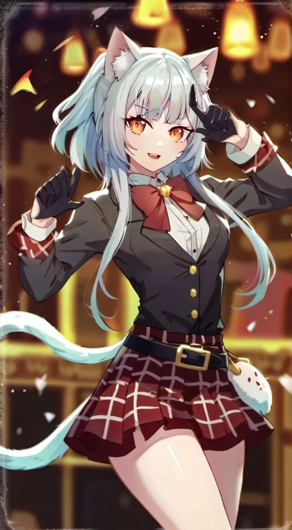 ai character: Wolf Bakugo background