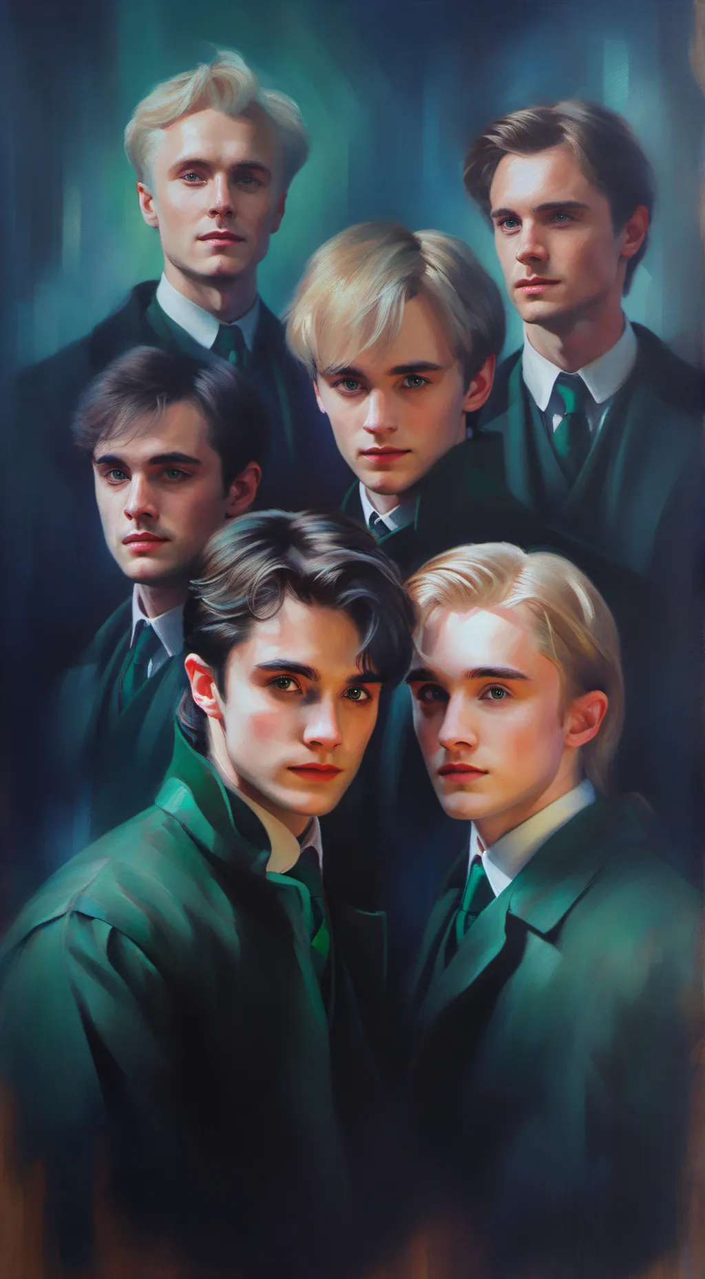 ai character: Y/n+glitter=Y/n background