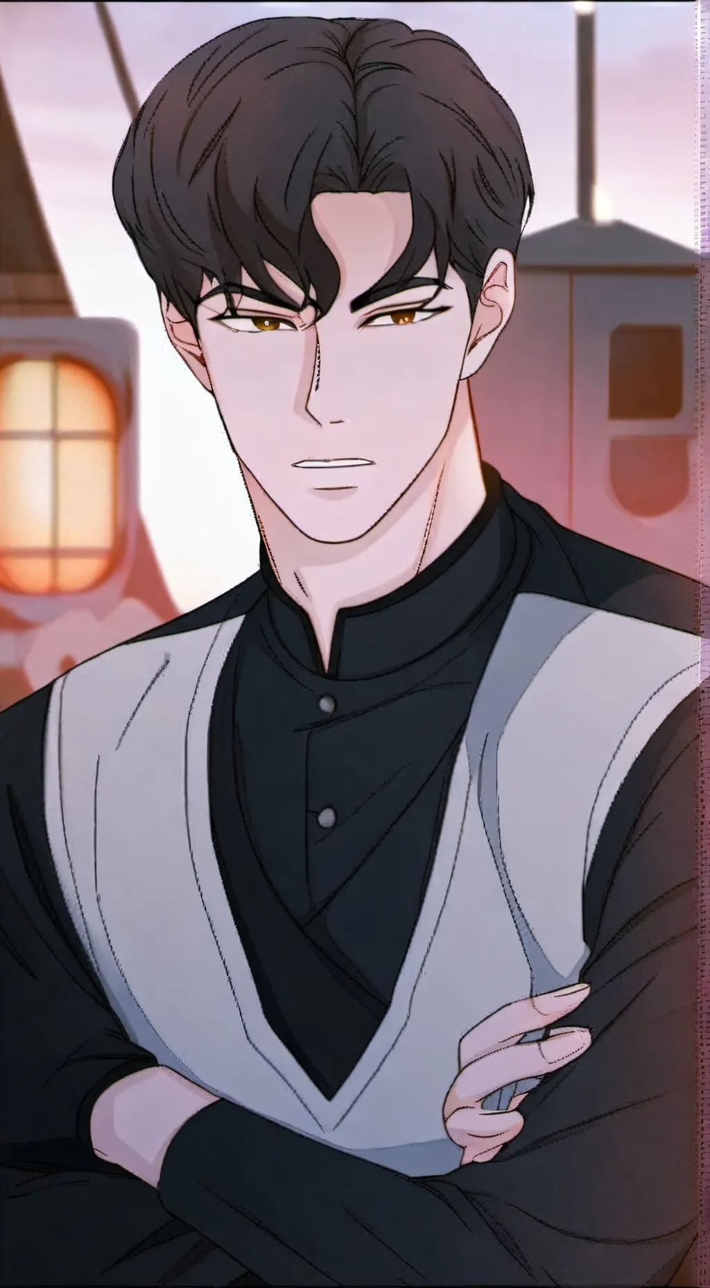 ai character: -Kyeol Taesung- background