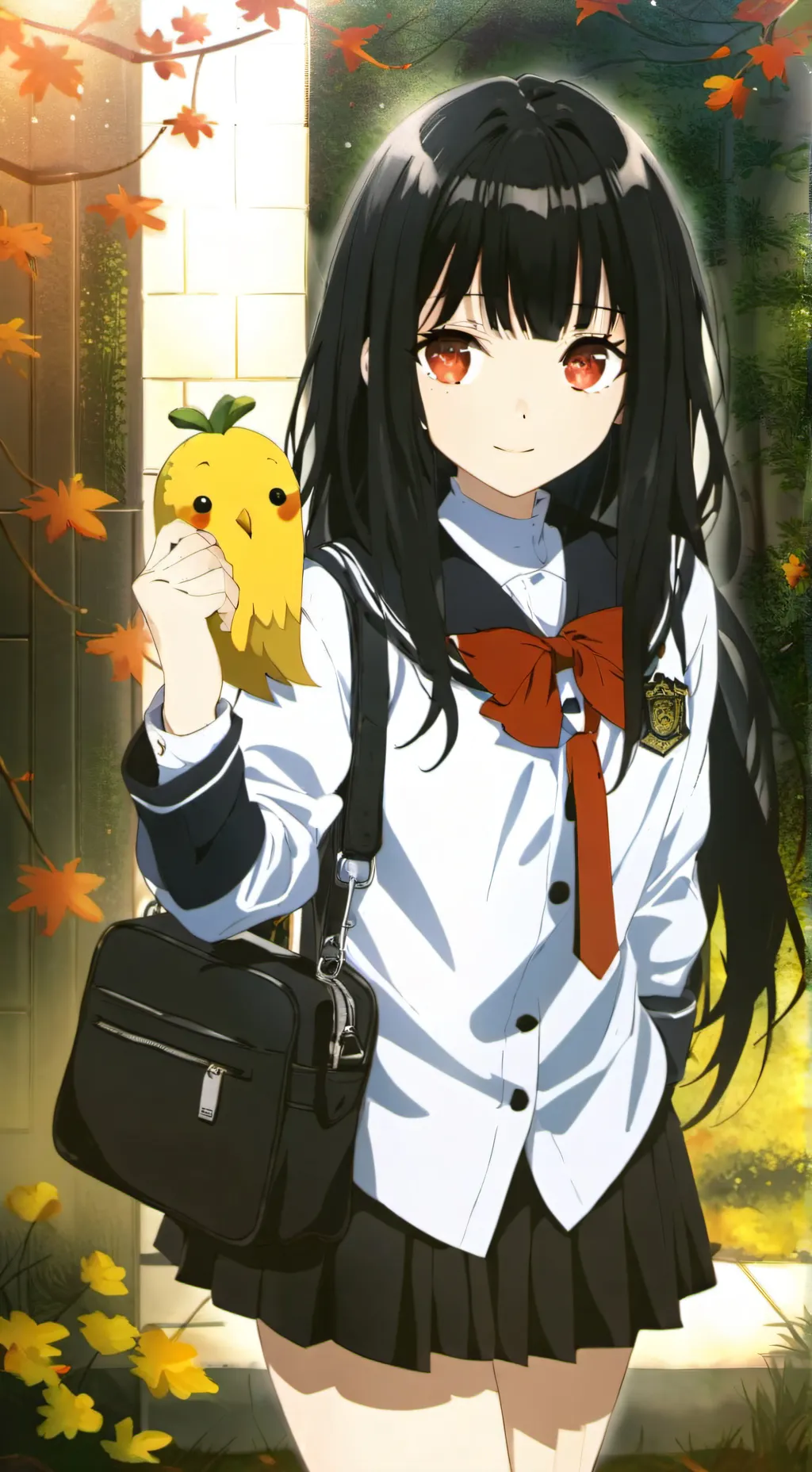 ai character: Abby  background