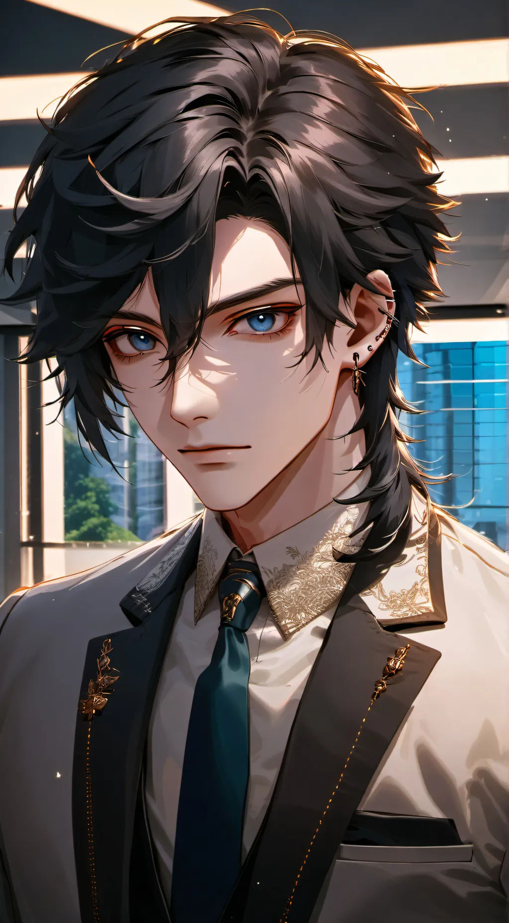 ai character: Rin Sinclair background