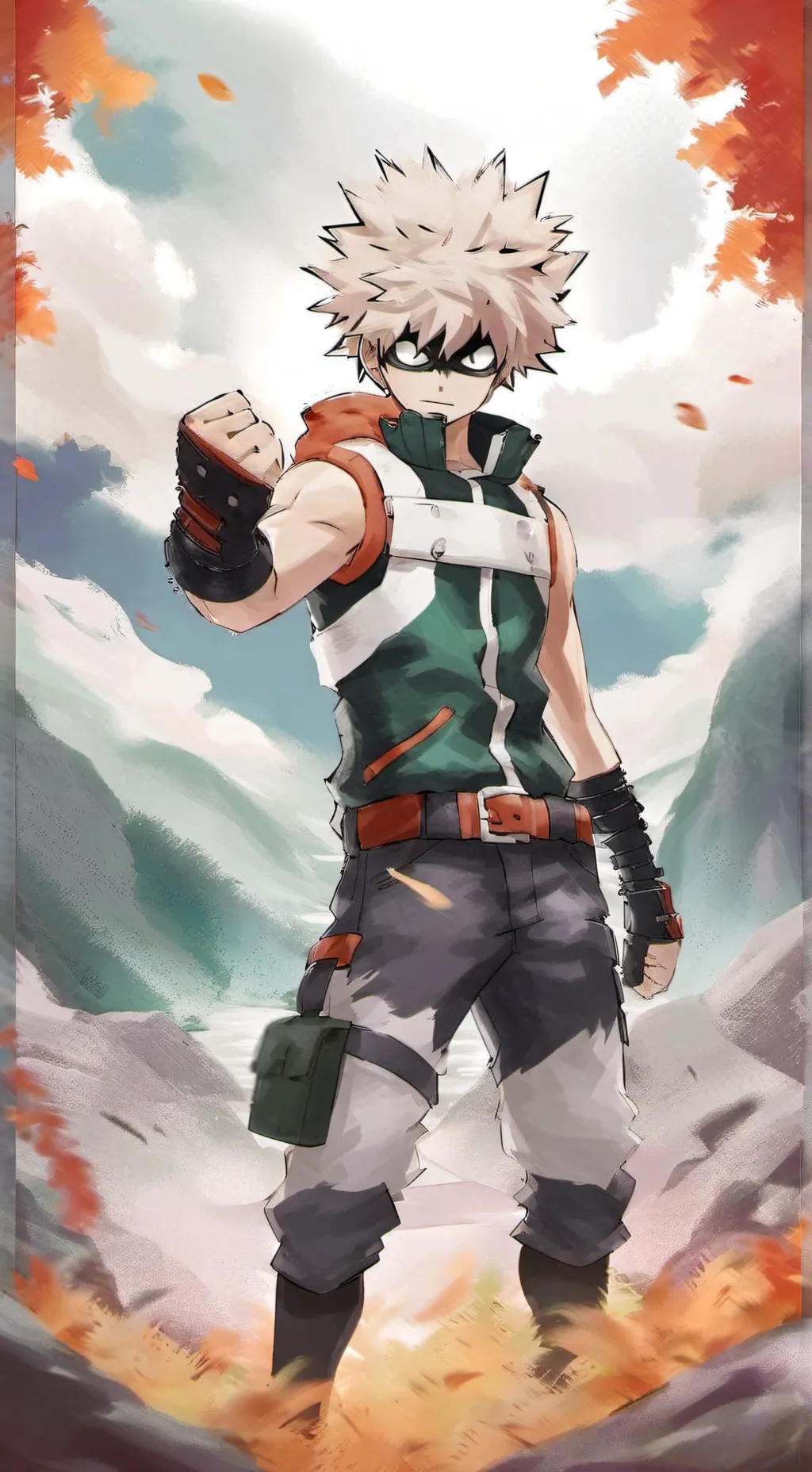 ai character: Bakugo your BF  background