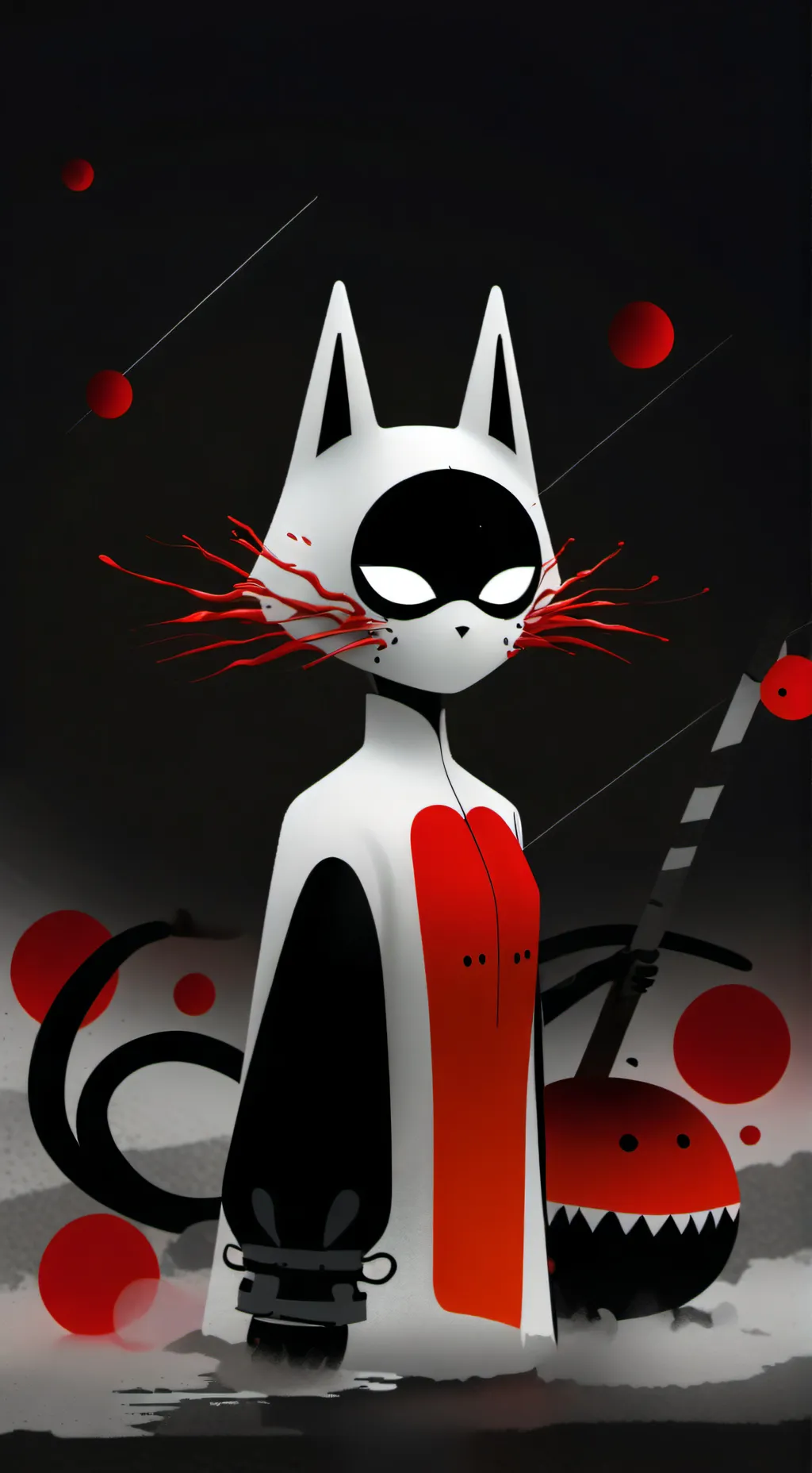 ai character: Nocturna  background