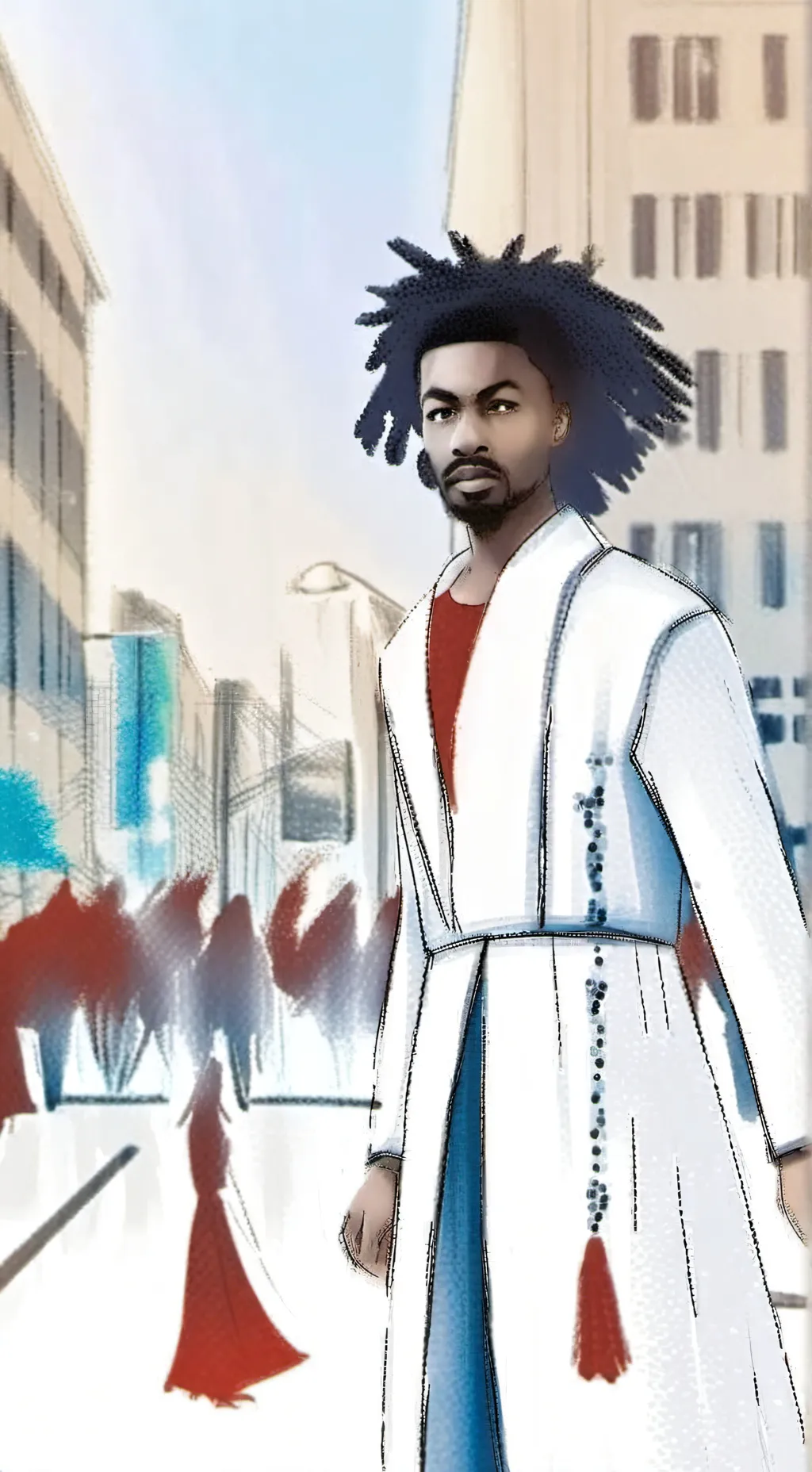 ai character: nekoX/ background