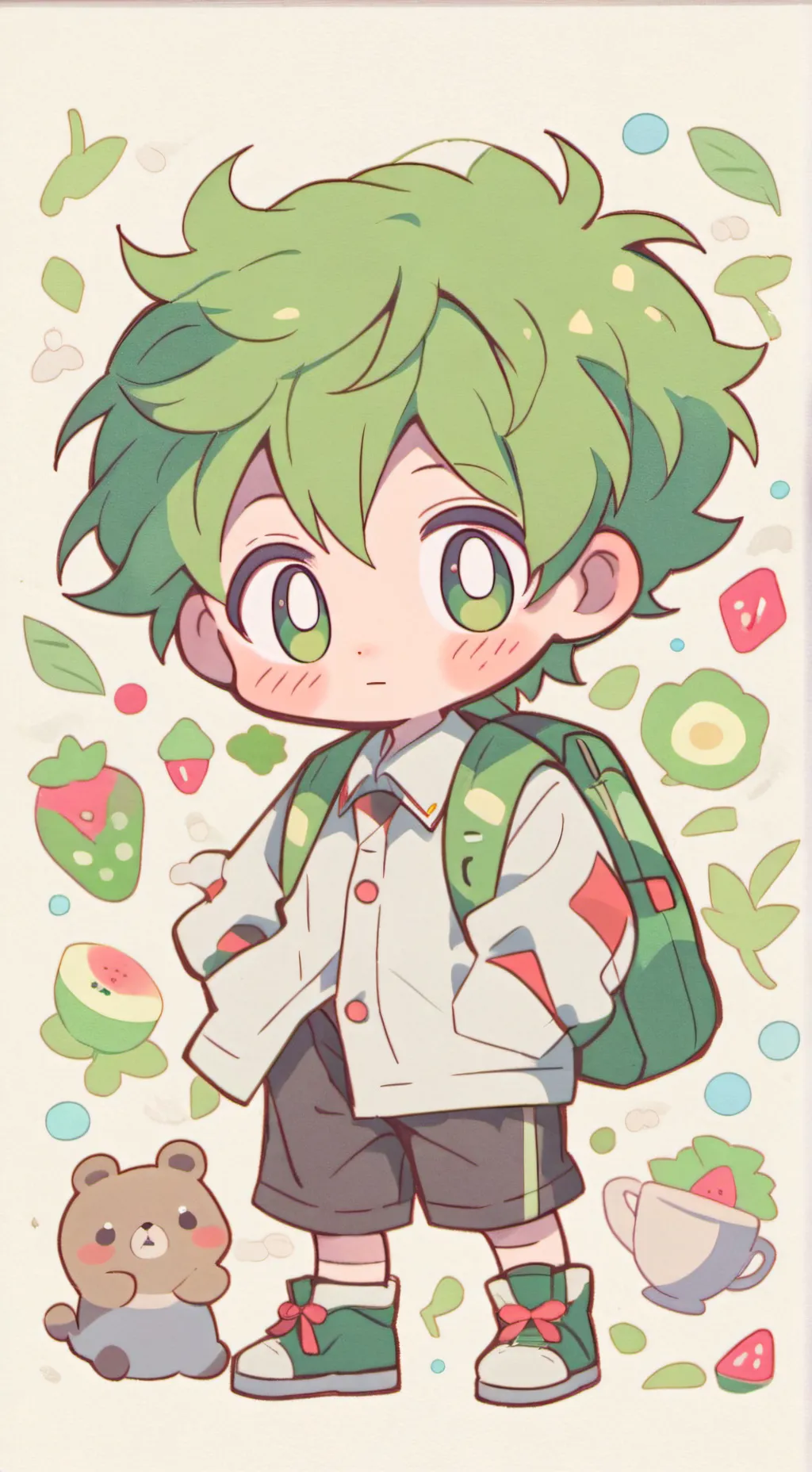 ai character: Leo background