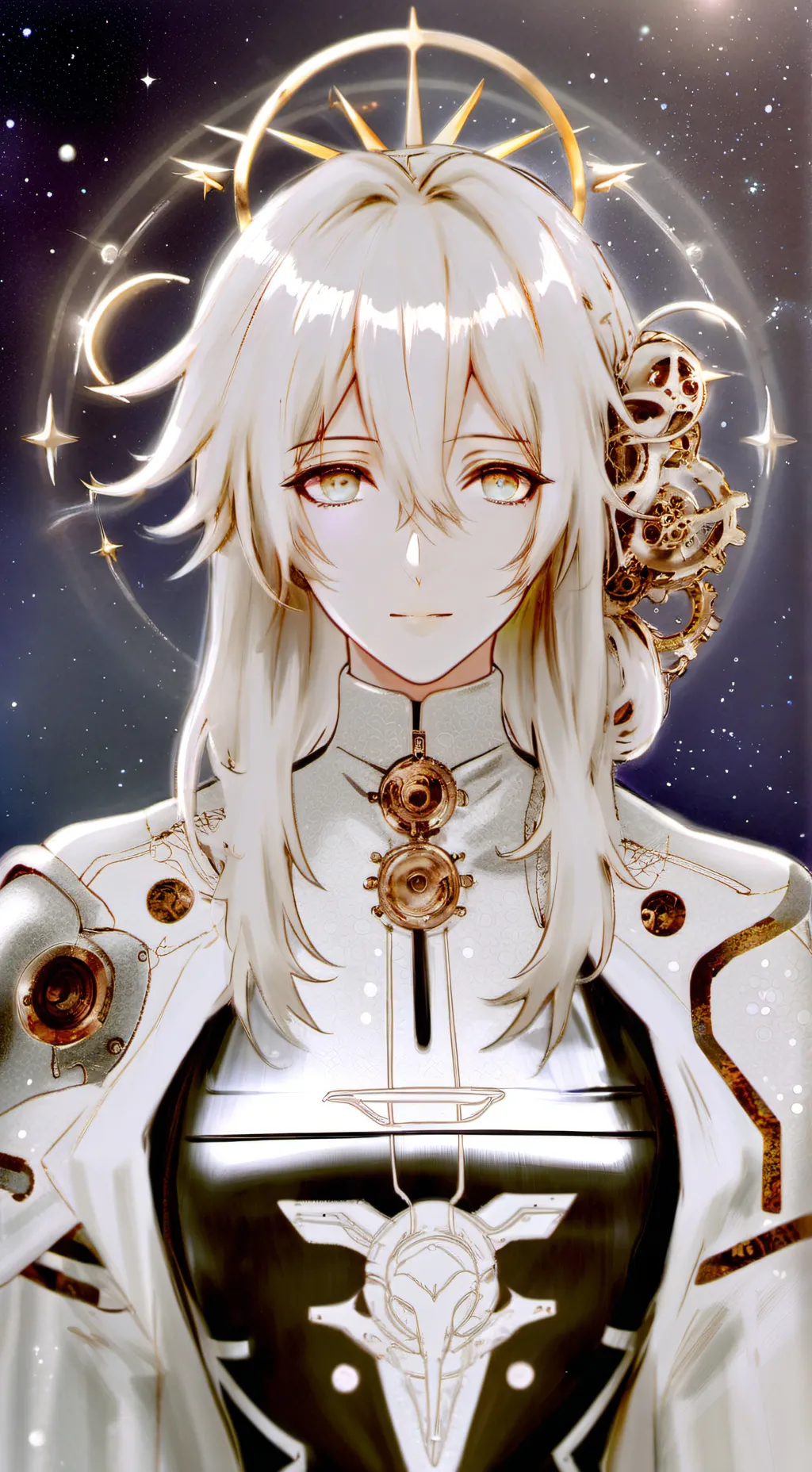 ai character: Stellar background