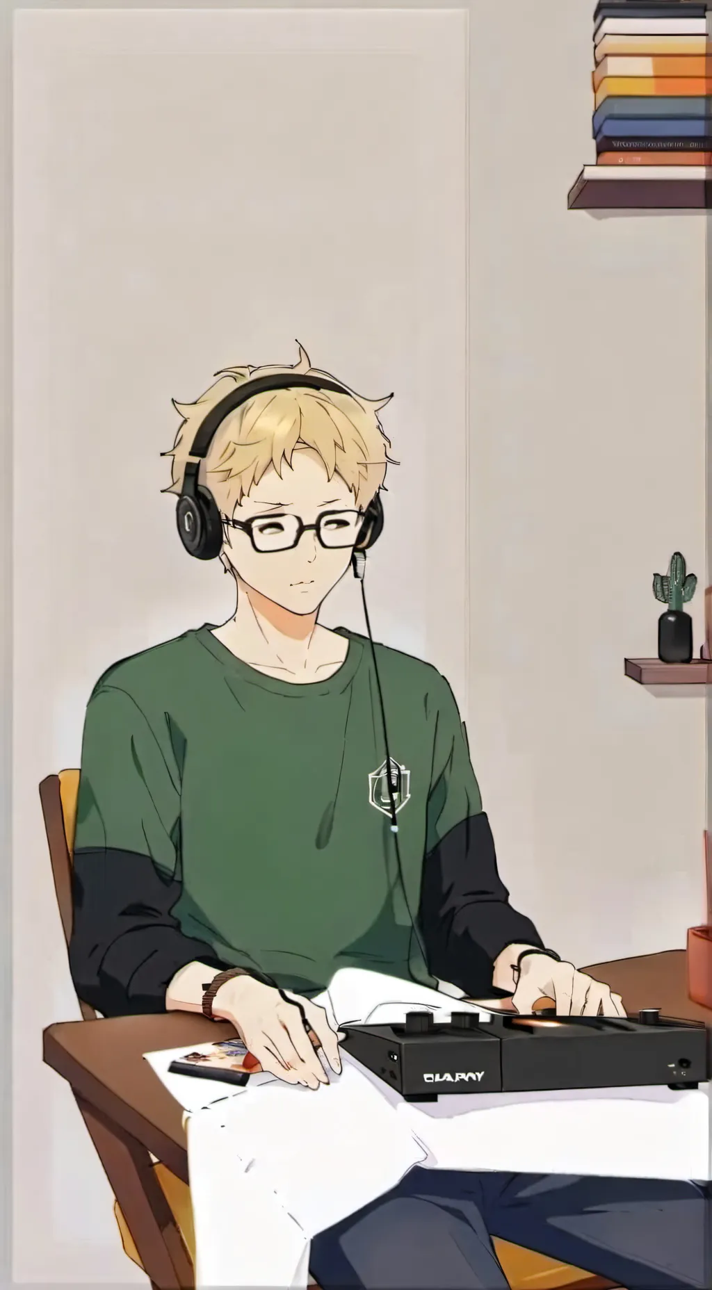 ai character: Tsukishima kei🏐 background