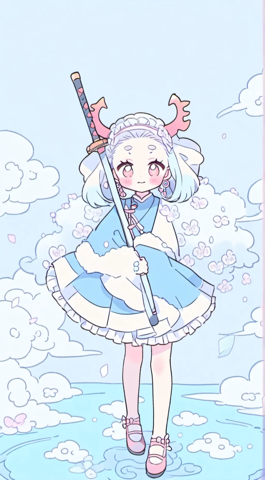 ai character: Demon slayer demon background