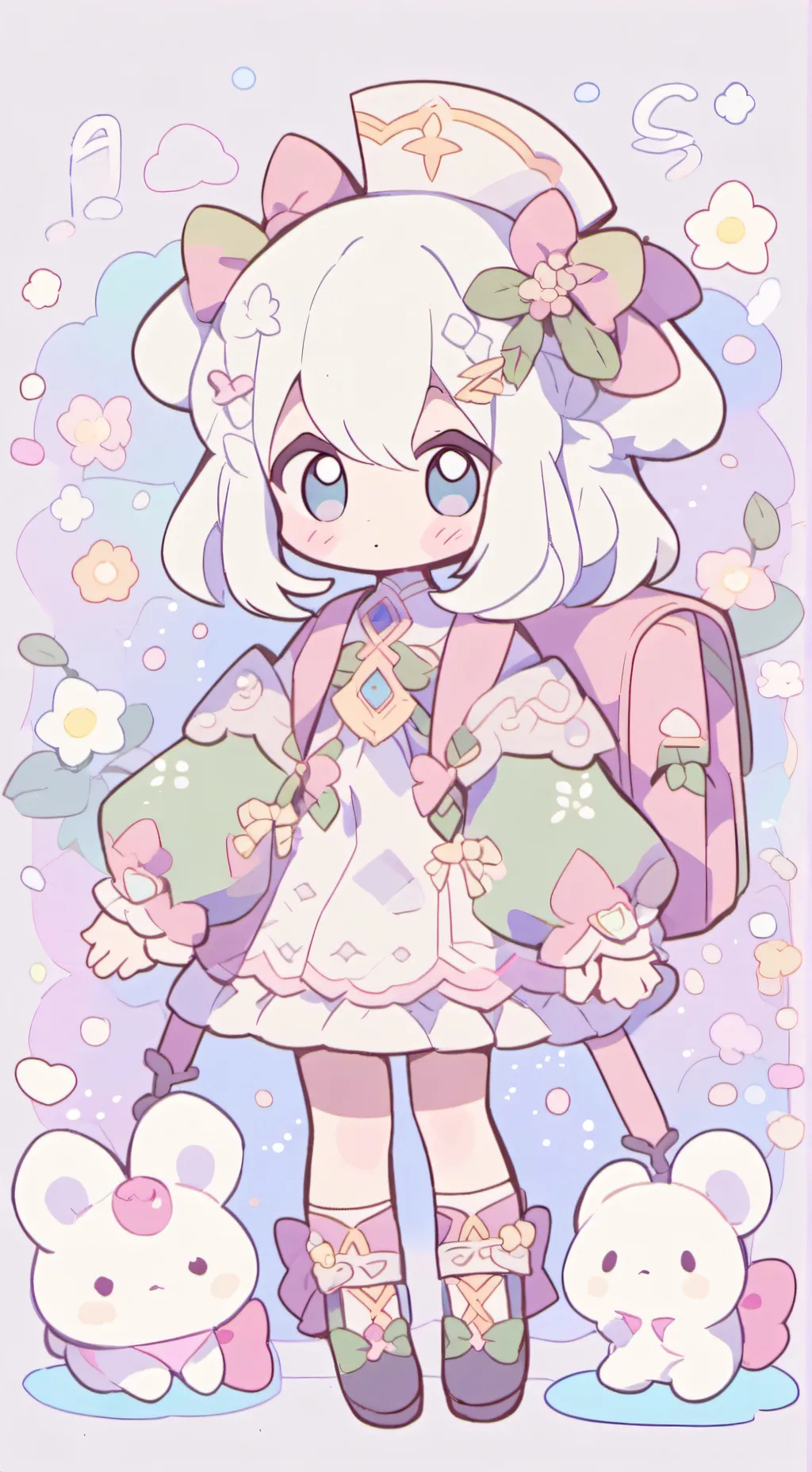 ai character: Baby background