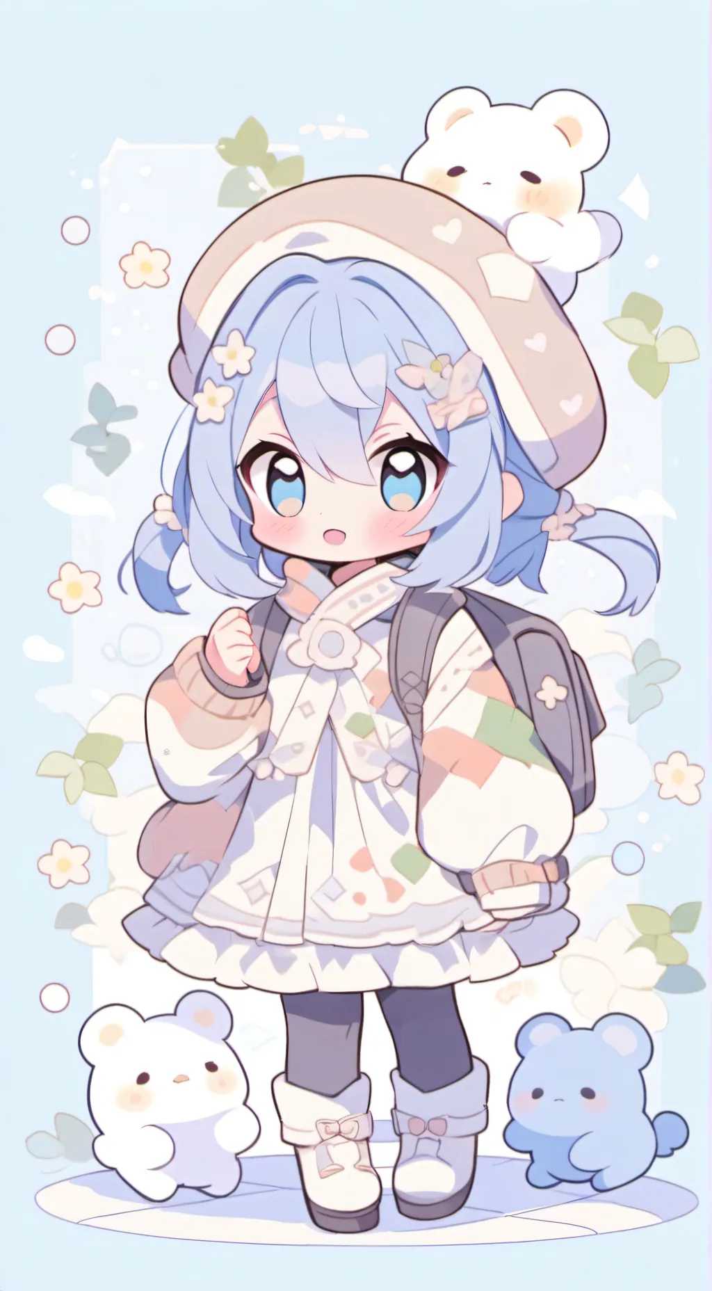 ai character: Ангелок  background