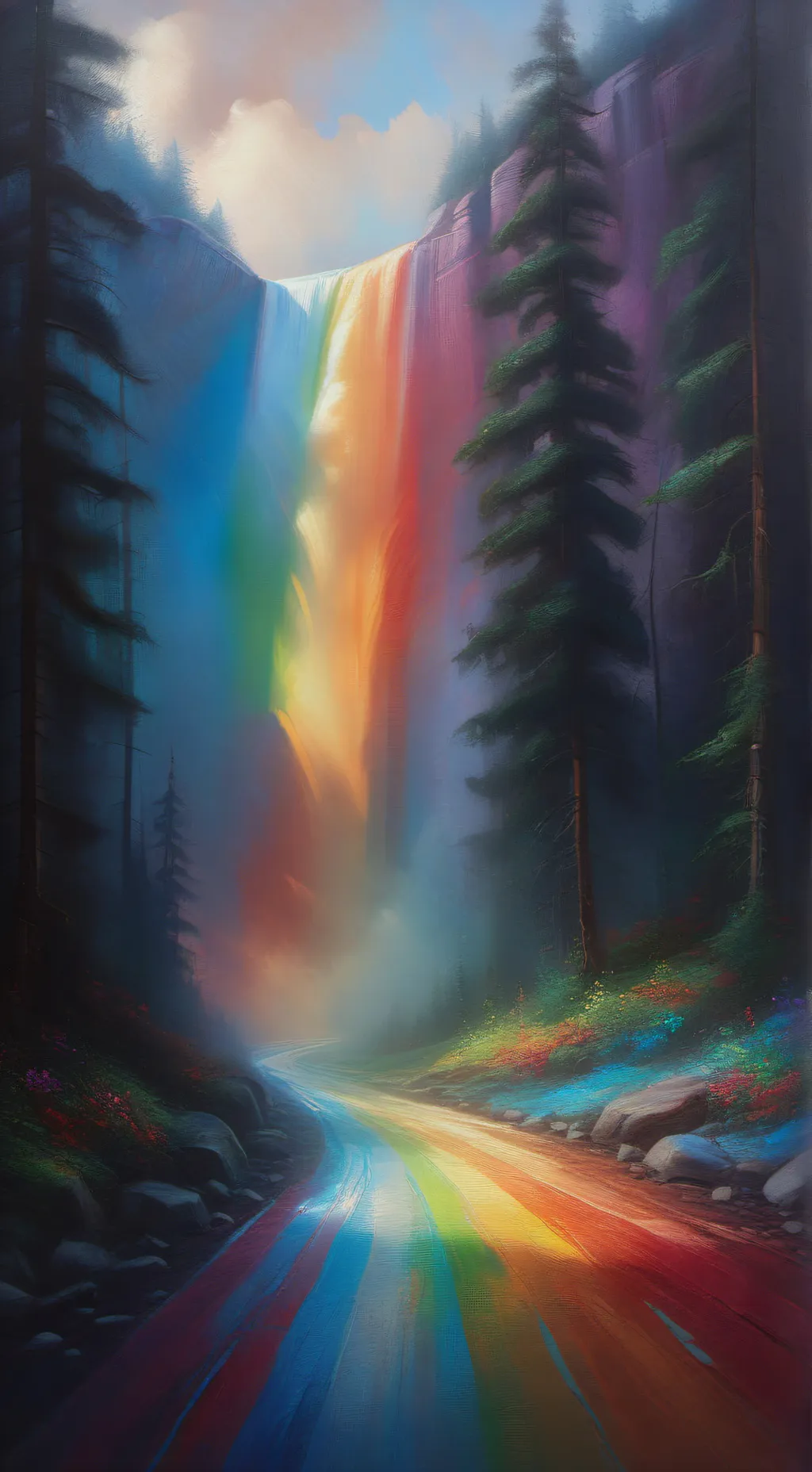 ai character: Happy Pride!!! ✨🌈🌈 background