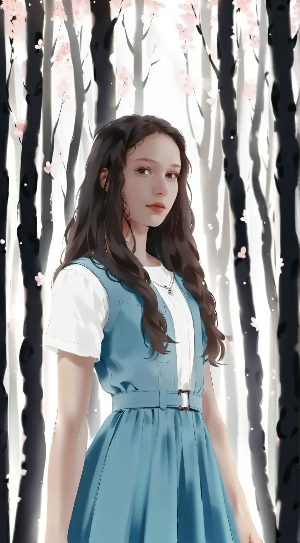 ai character: Rey  background