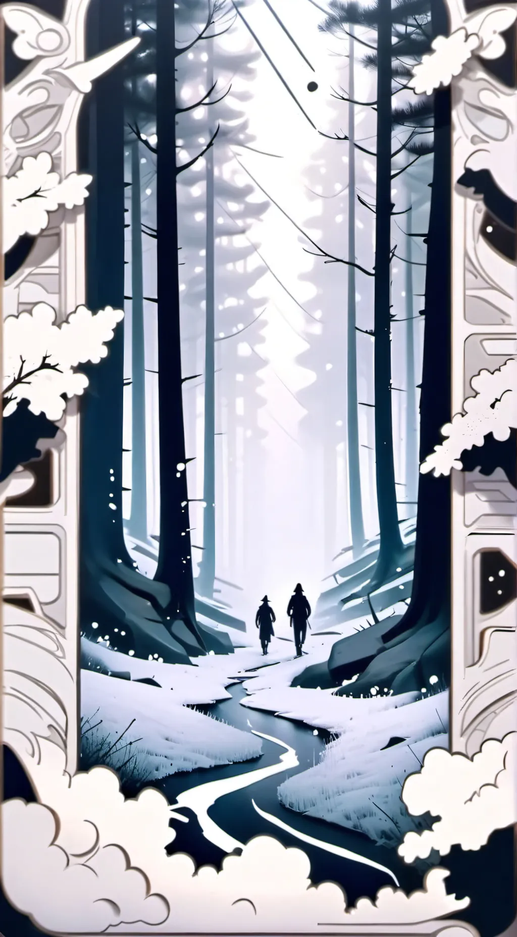 ai character: my friends :3 background