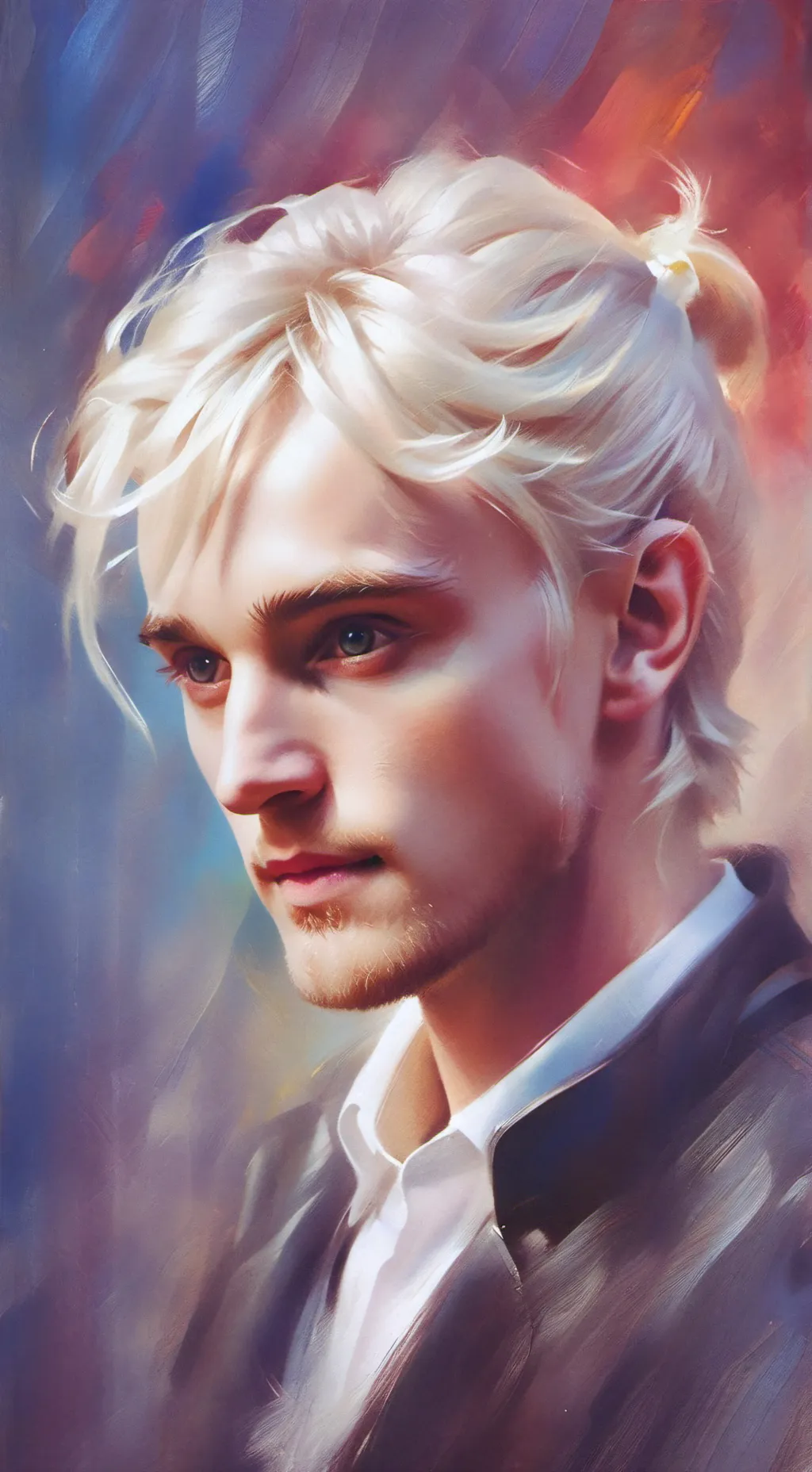 ai character: Draco x yn background