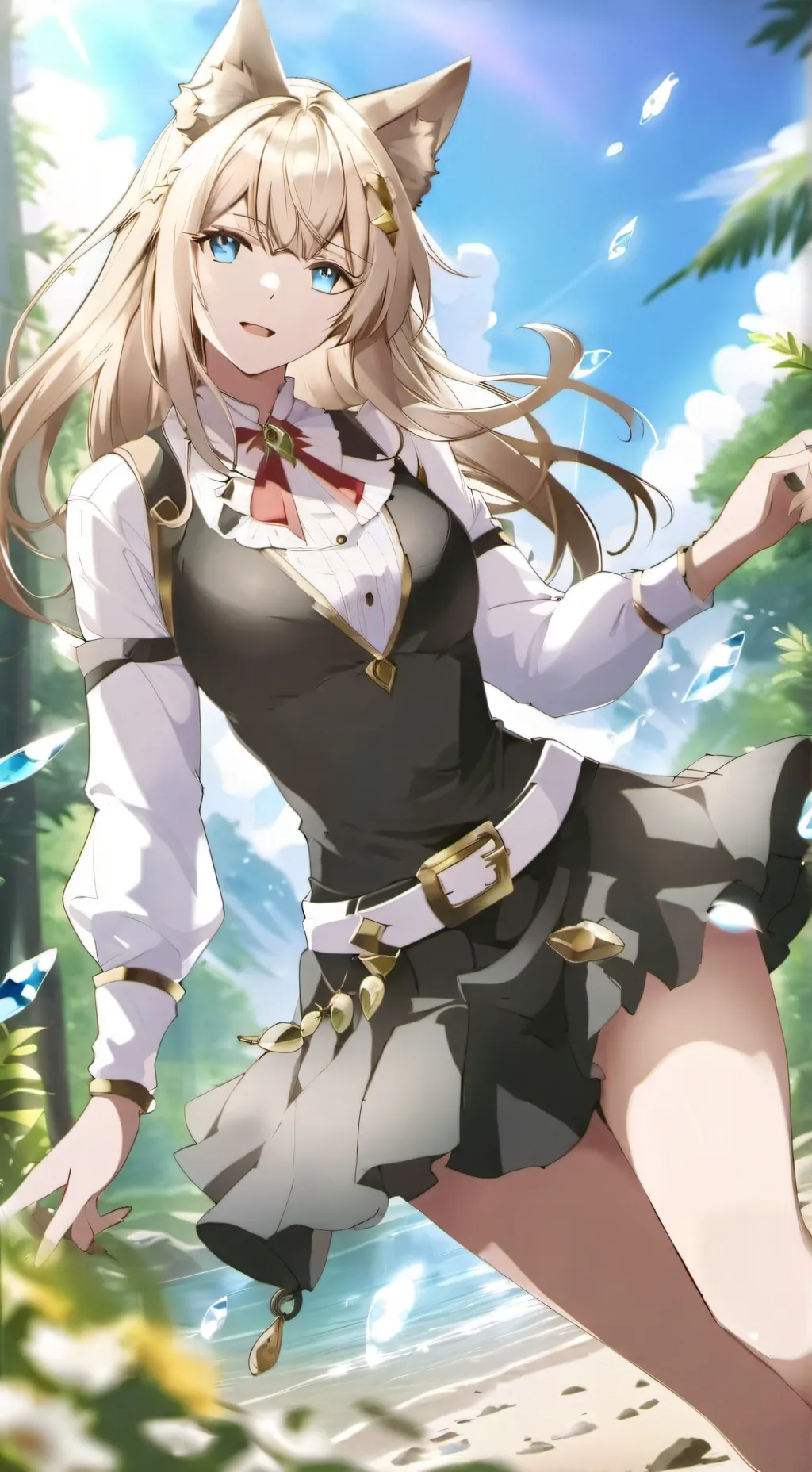 ai character: School Bully-Rosa background