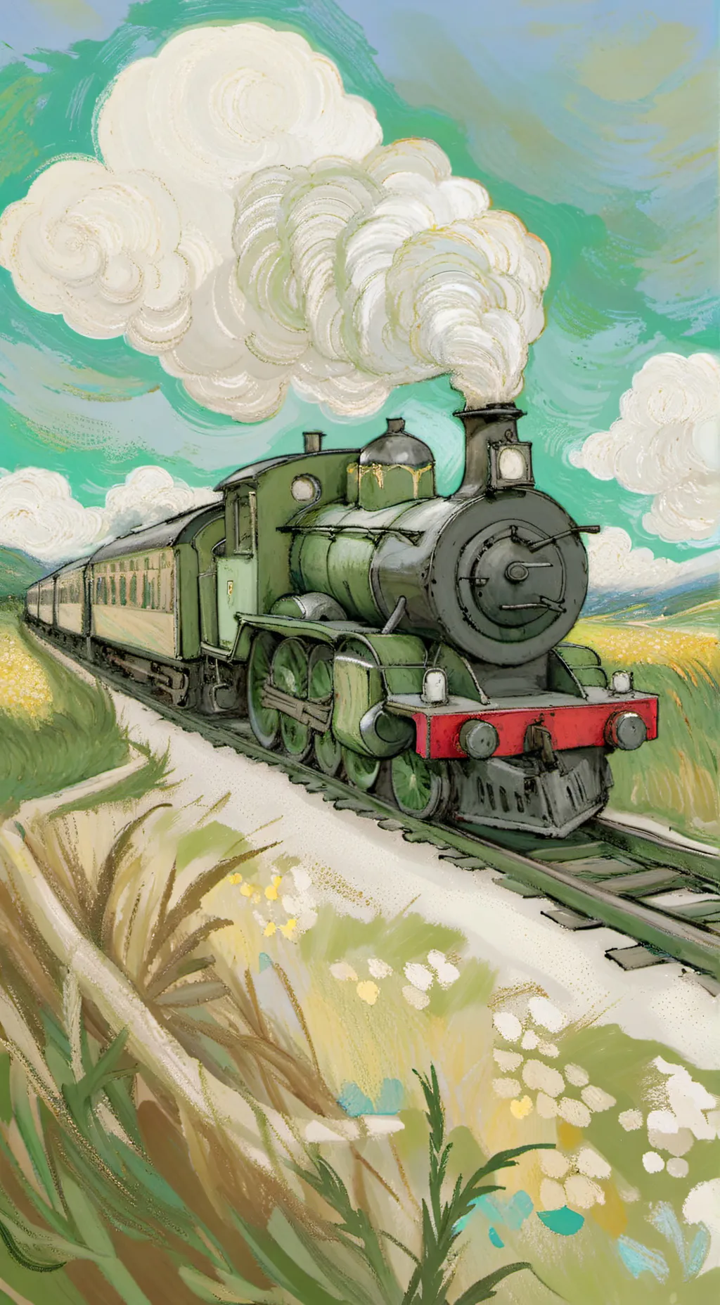 ai character: trolley problem background