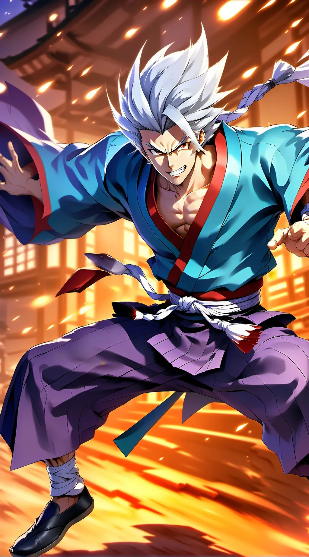 ai character: Sukunaro Gojo background