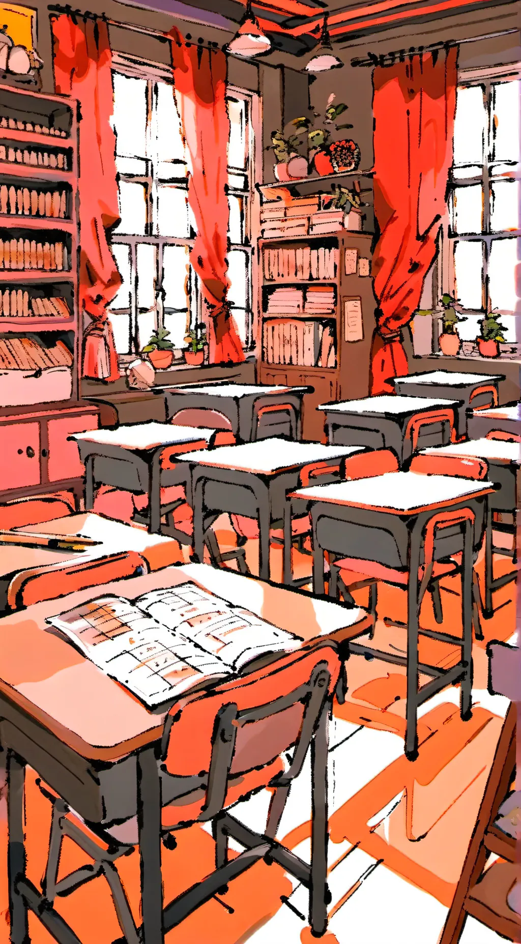 ai character: [Mr Aizawa] background