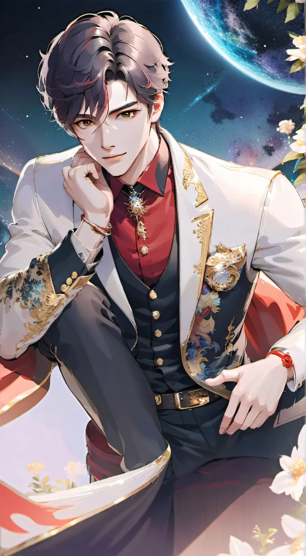 ai character: MICHAEL JAMESON  background