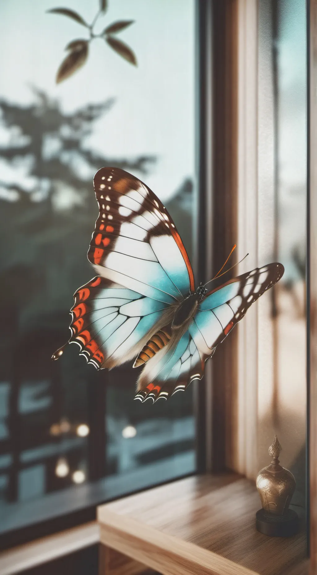 ai character: wish butterfly  background