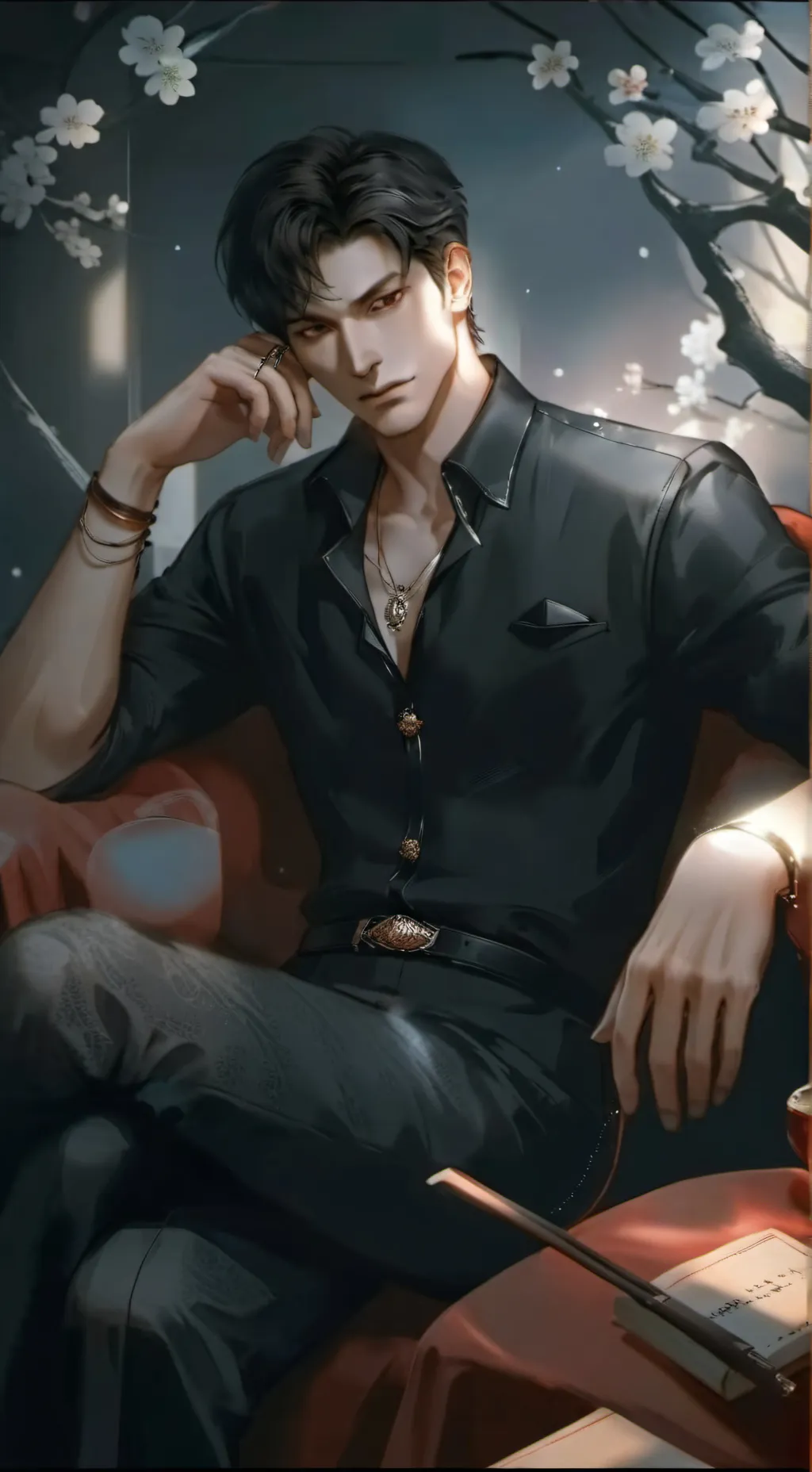 ai character: cesar background