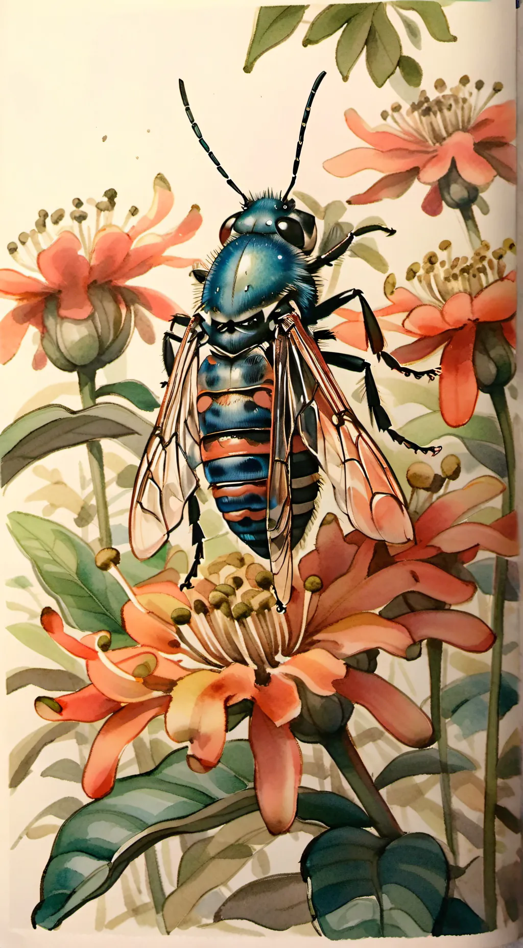 ai character: muto hembra  background