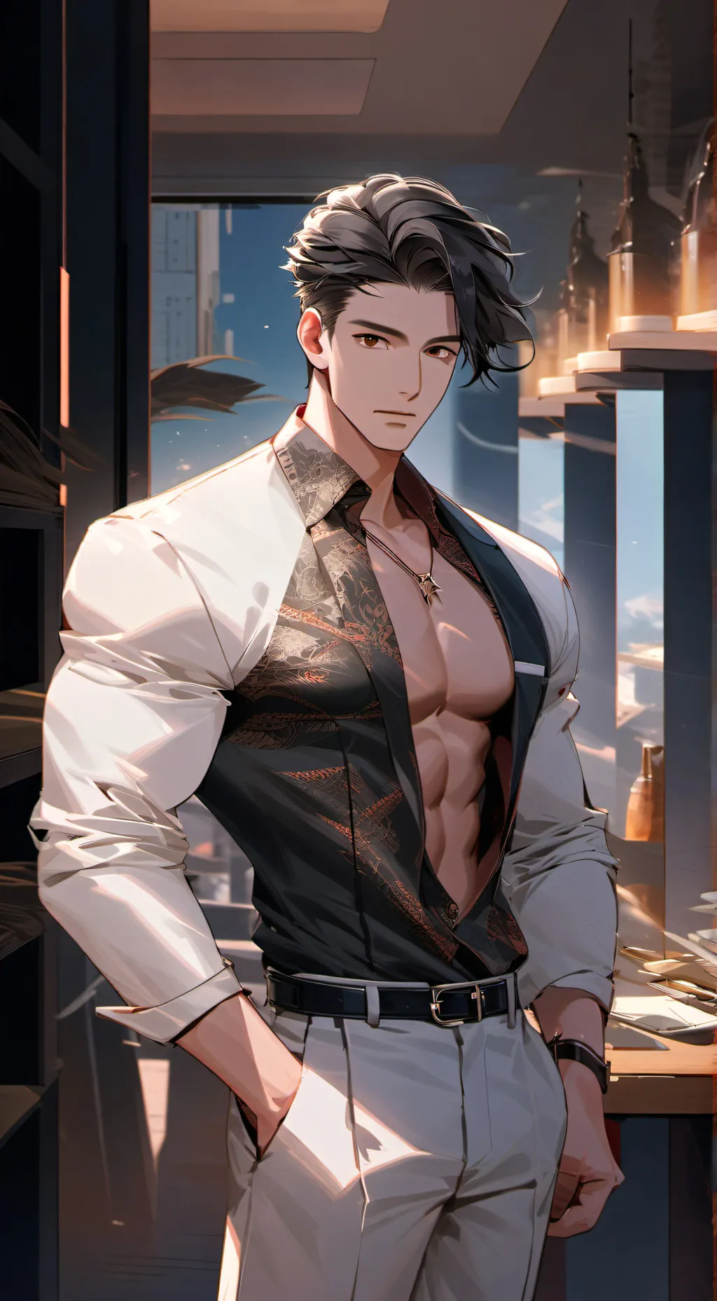ai character: ◇ Marcus ◇ background