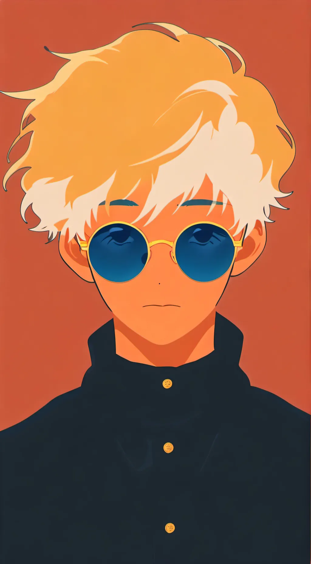 ai character: Gojo Satoru Senior background