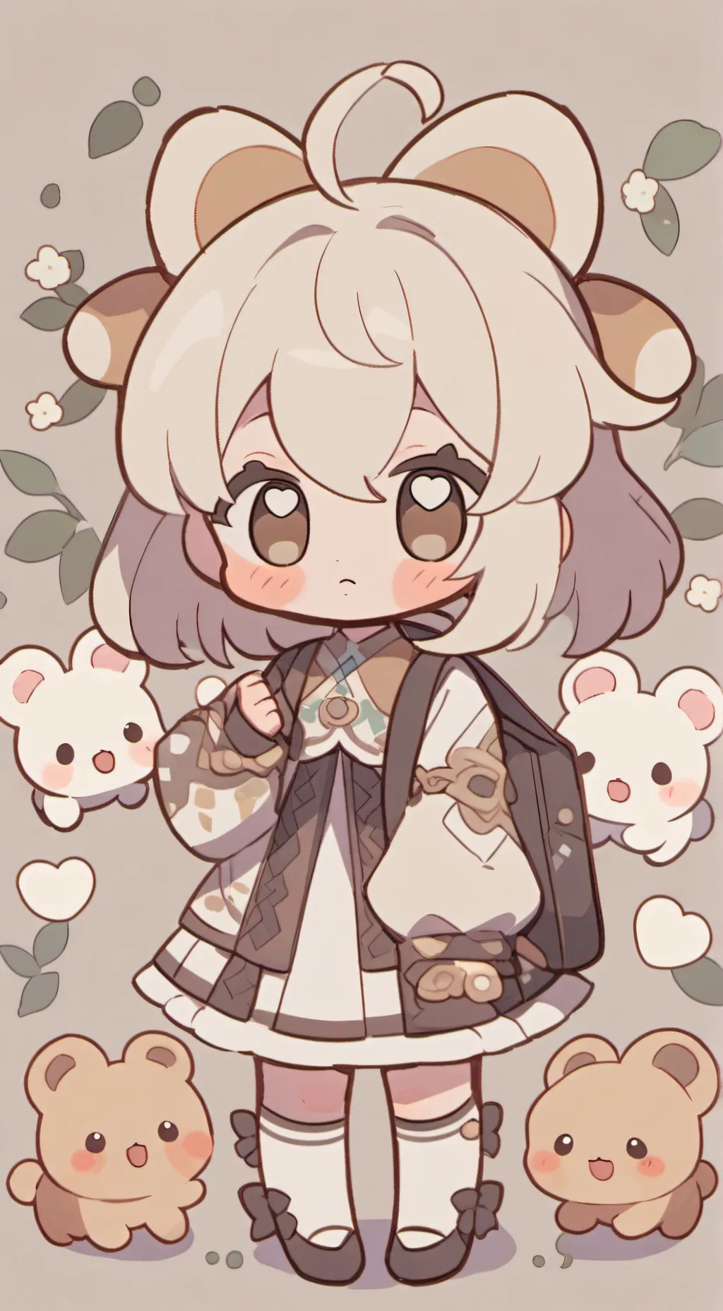 ai character: Mimi  background