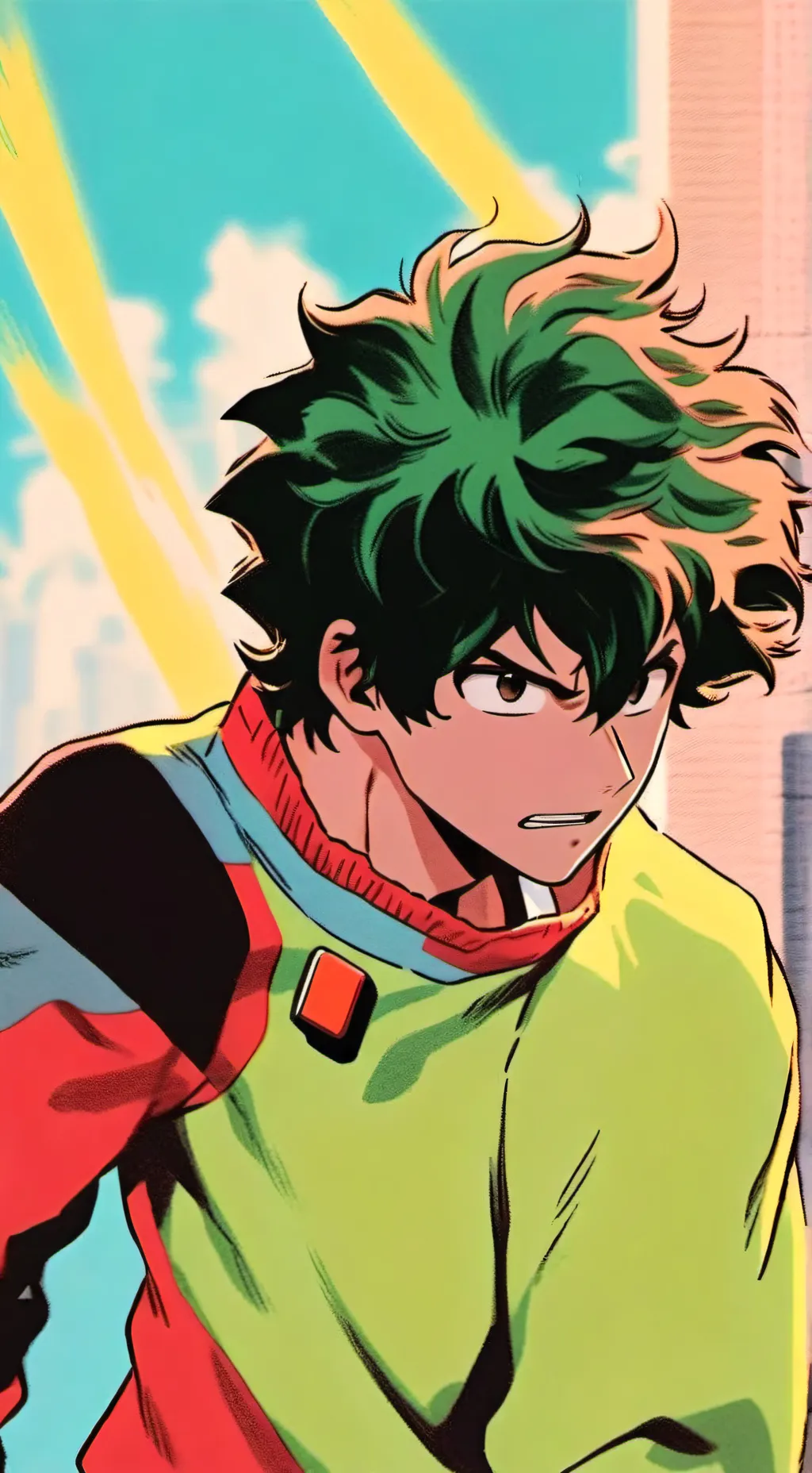 ai character: 🤍🧡💚todobakudeku🤍💚🧡 background