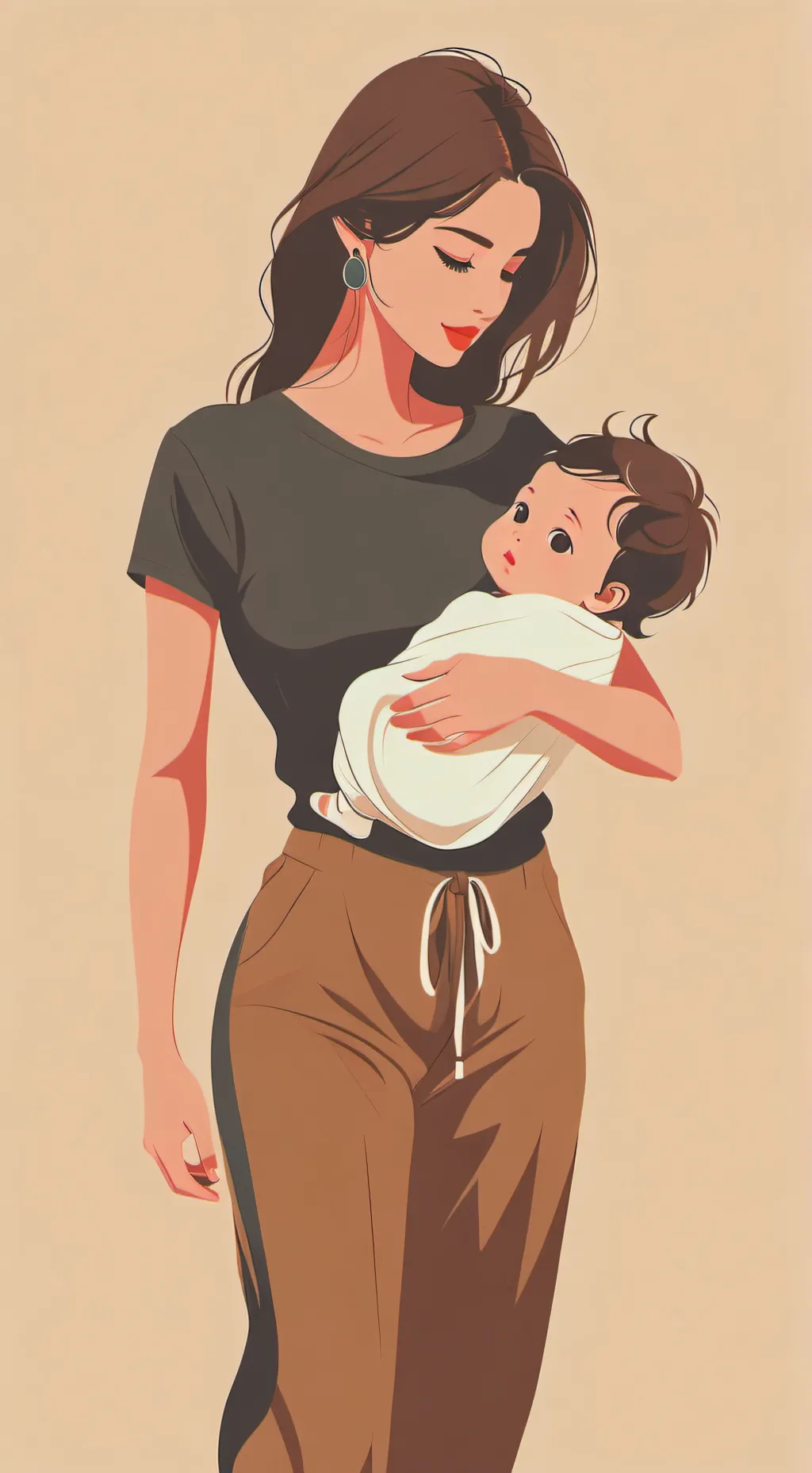 ai character: Maman background