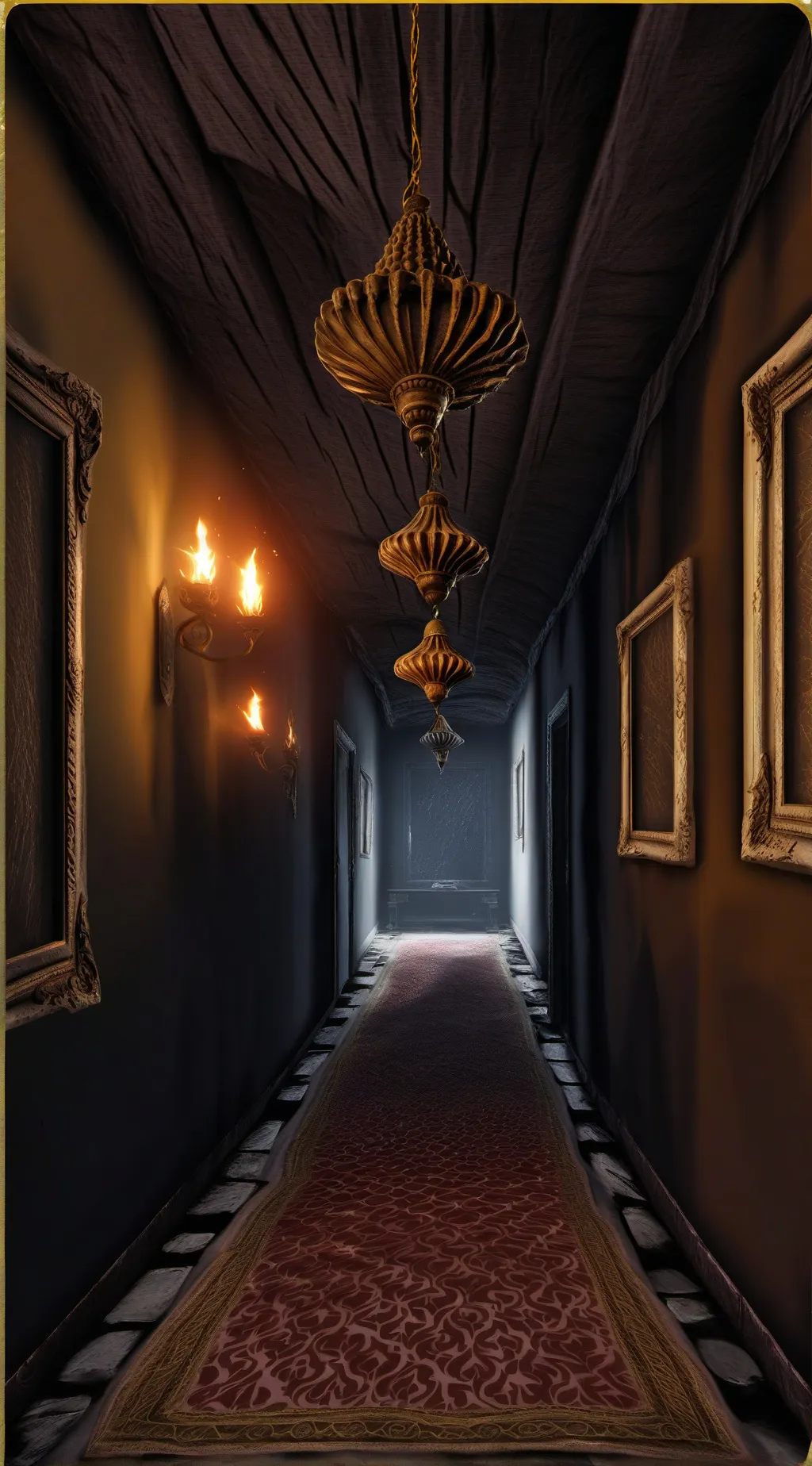 ai character: Skin walker background