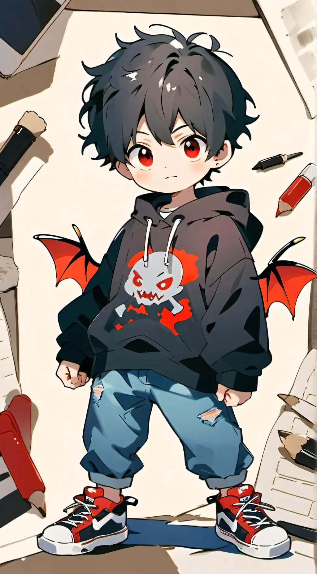 ai character: dw background